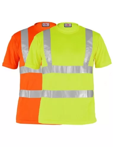 T-shirt girocollo alta visibilita' lavoro Payper avenue bande 3m taglie forti