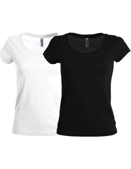 T shirt manica corta girocollo Payper backfire maglia cotone donna ragazza