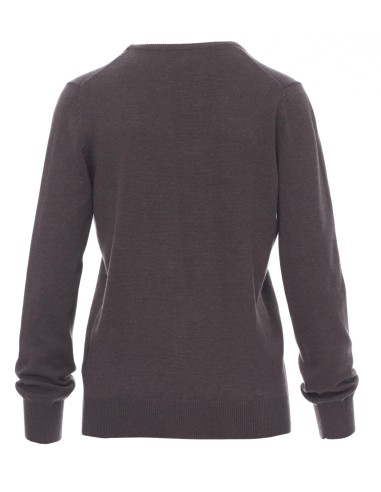 Maglioncino in cotone maglia collo a v manica lunga donna Payper business lady