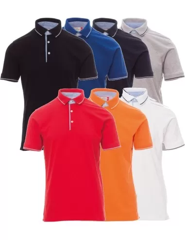 1 - Polo manica corta Payper cambridge in cotone uomo