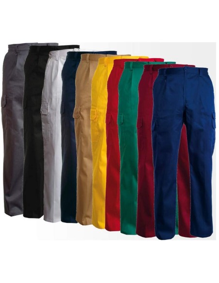 Pantalone da lavoro pantaloni multitasche leggero taglie forti Payper cargo+