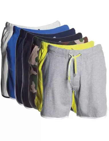 Bermuda pantaloncino corto in felpa Payper combat cotone uomo running corsa