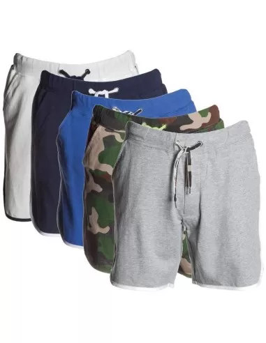 Bermuda pantaloncino corto in felpa Payper combat kids cotone bambino running