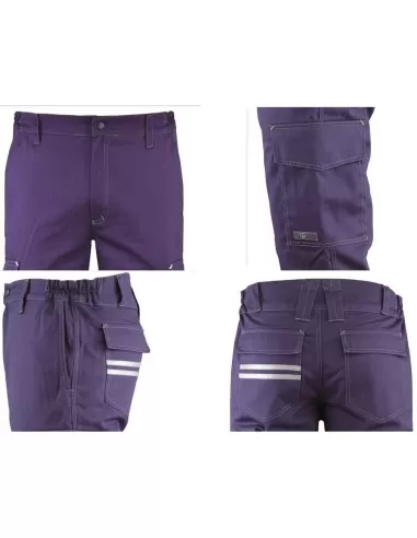 Pantalone quadrivalente ignifugo antiacido antistatico da lavoro Payper defender