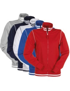 Felpa estiva zip lunga Payper derby lady maglia in poliestere donna leggera