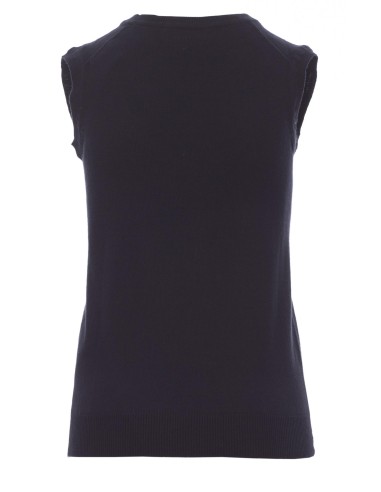 Gilet maglioncino donna in cotone collo v maglia mezza stagione Payper desk lady