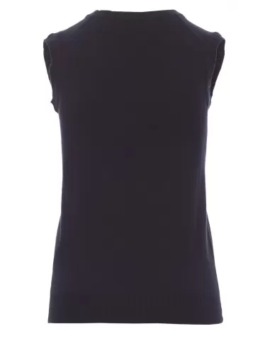 2 - Gilet maglioncino donna in cotone collo v maglia mezza stagione Payper desk lady
