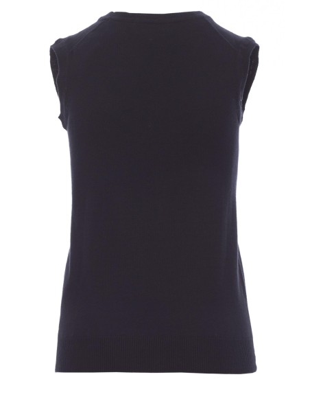 Gilet maglioncino donna in cotone collo v maglia mezza stagione Payper desk lady