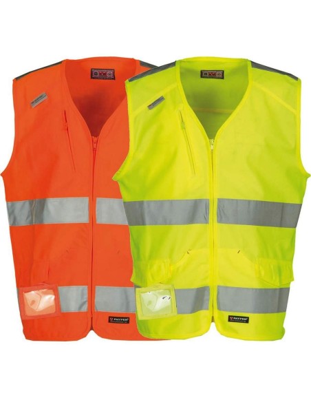 Gilet casacca alta visibilita' lavoro Payper expert catarifrangente bande 3m
