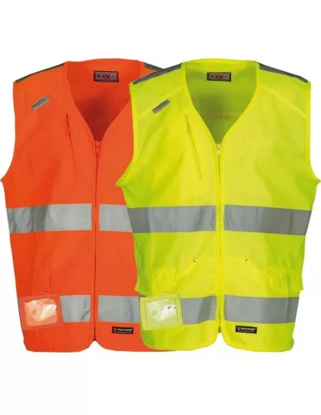 Gilet casacca alta visibilita' lavoro Payper expert catarifrangente bande 3m