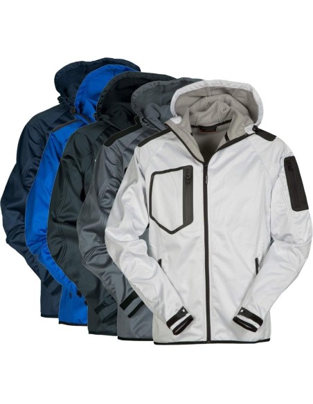 Giacca soft shell Payper extreme impermeabile traspirante con cappuccio uomo