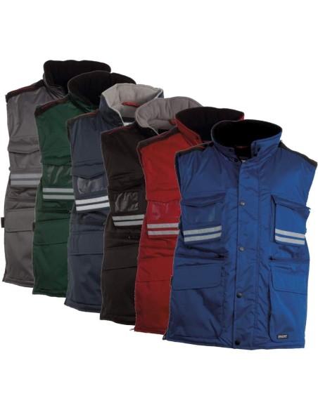 Gilet multitasche invernale impermeabile imbottito lavoro Payper flight uomo