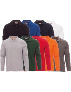 Polo manica lunga maglia in cotone uomo Payper florence