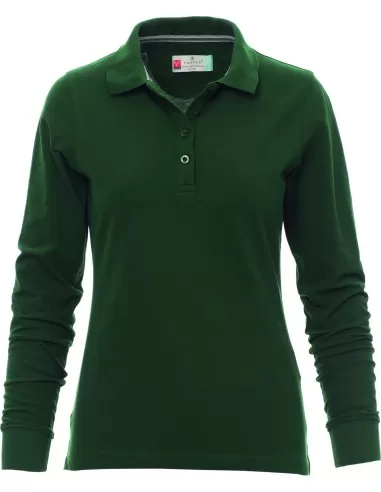 Polo manica lunga maglia in cotone donna Payper florence lady