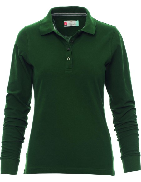 Polo manica lunga maglia in cotone donna Payper florence lady