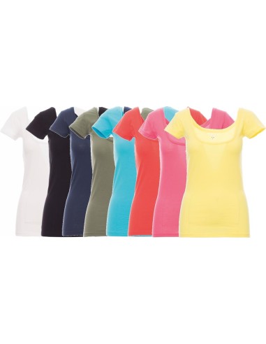T shirt manica corta Payper florida maglia cotone donna ragazza