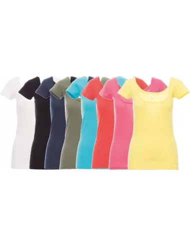 1 - T shirt manica corta Payper florida maglia cotone donna ragazza