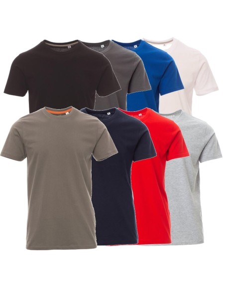 T-shirt maglietta manica corta neutra Payper free cotone uomo