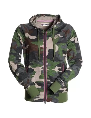 1 - Felpa estiva cappuccio Payper freestyle maglia cotone uomo leggera