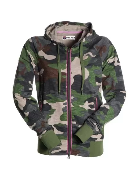 1 - Felpa estiva cappuccio Payper freestyle maglia cotone uomo leggera