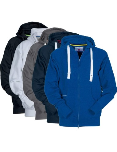 Felpa estiva con cappuccio zip lunga maglia cotone uomo leggera Payper hawaii+