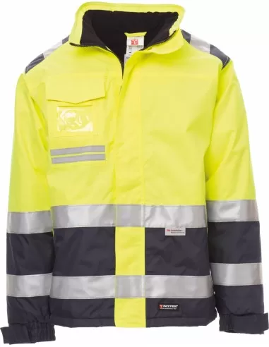 Giacca alta visibilita' da lavoro Payper hi-speed bande riflettenti