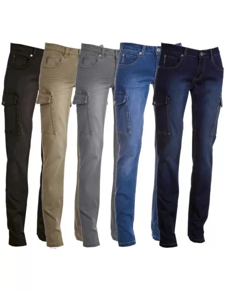 1 - Pantalone jeans Payper hummer lady elasticizzato donna tasconi laterali 1 - Pantalone jeans Payper hummer lady elasticizzato donna tasconi laterali