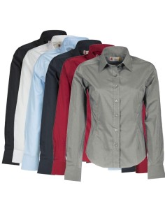 Camicia manica lunga elasticizzata Payper image lady cotone donna