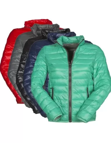 1 - Piumino donna giacca giubbino zip lunga Payper informal lady leggero 100 grammi