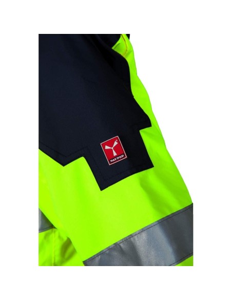 Giubbino giacchetto alta visibilita' da lavoro Payper interstate con bande 3m