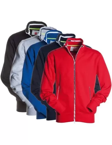 1 - Felpa zip lunga Payper junior+ maglia in cotone bambino bambina ragazzo ragazza