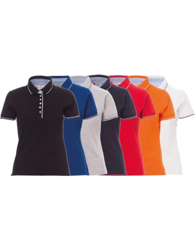 Polo manica corta Payper leeds maglia in cotone donna
