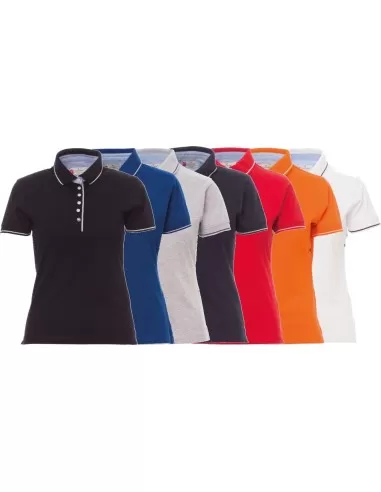 Polo manica corta Payper leeds maglia in cotone donna