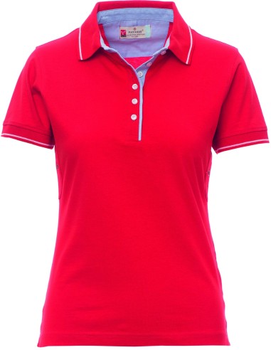 Polo manica corta Payper leeds maglia in cotone donna