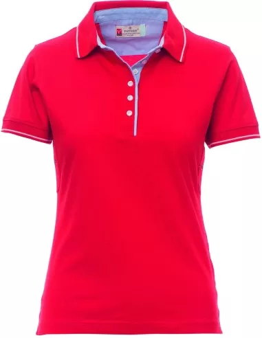 Polo manica corta Payper leeds maglia in cotone donna
