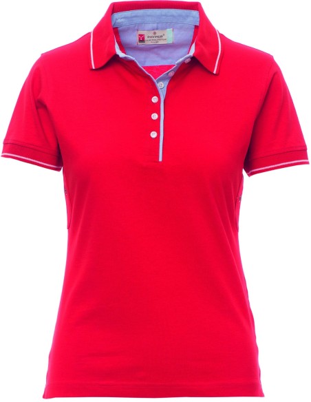 Polo manica corta Payper leeds maglia in cotone donna