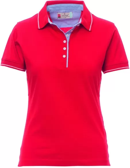 Polo manica corta Payper leeds maglia in cotone donna