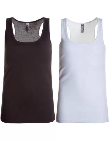 1 - Canotta girocollo canottiera Payper look man in cotone uomo