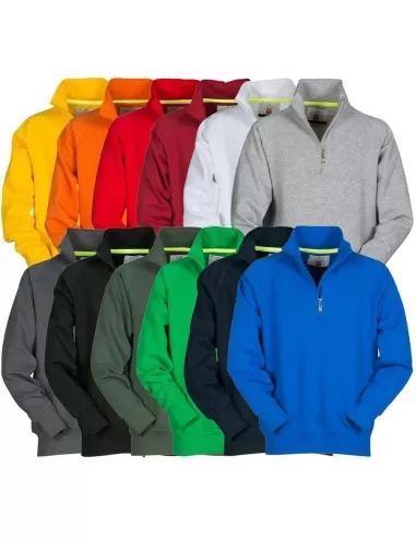 1 - Felpa zip corta maglia in cotone uomo Payper miami+