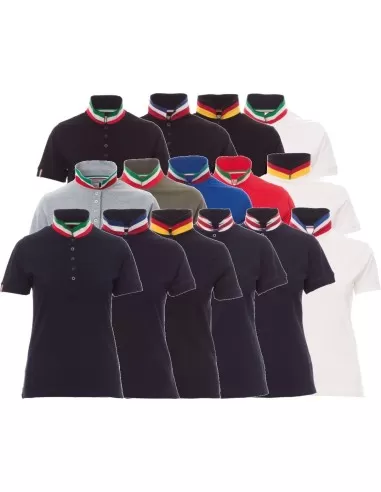 1 - Polo manica corta Payper nation lady in cotone donna