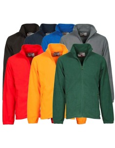 Felpa in pile zip intera Payper nepal uomo