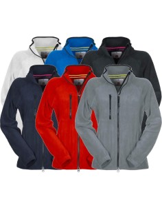 Felpa in pile zip intera maglia sfiancata invernale donna Payper norway lady