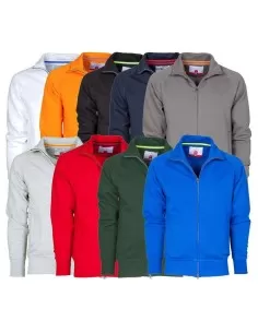 Felpa zip lunga Payper panama+ maglia in cotone uomo