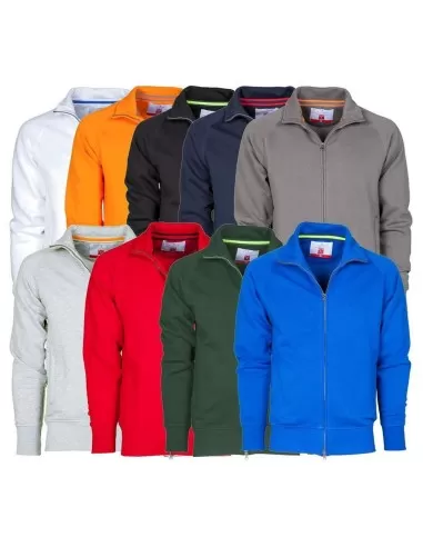 1 - Felpa zip lunga Payper panama+ maglia in cotone uomo