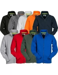 Felpa zip lunga Payper panama+ lady maglia in cotone donna