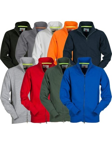 Felpa zip lunga Payper panama+ lady maglia in cotone donna