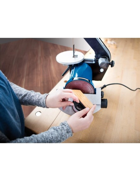 Levigatrice combinata Scheppach bts700 a nastro verticale con disco