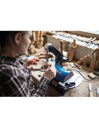 Levigatrice combinata Scheppach bts700 a nastro verticale con disco