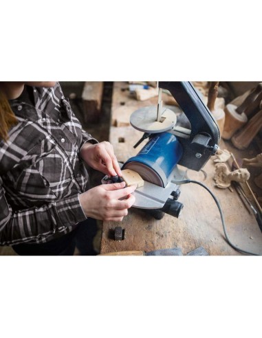 Levigatrice combinata Scheppach bts700 a nastro verticale con disco