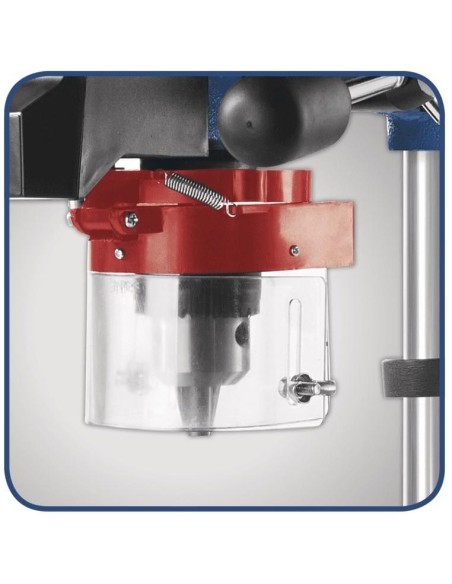 3 - Trapano a colonna da banco con laser 550w Scheppach dp16sl per ferro e metalli